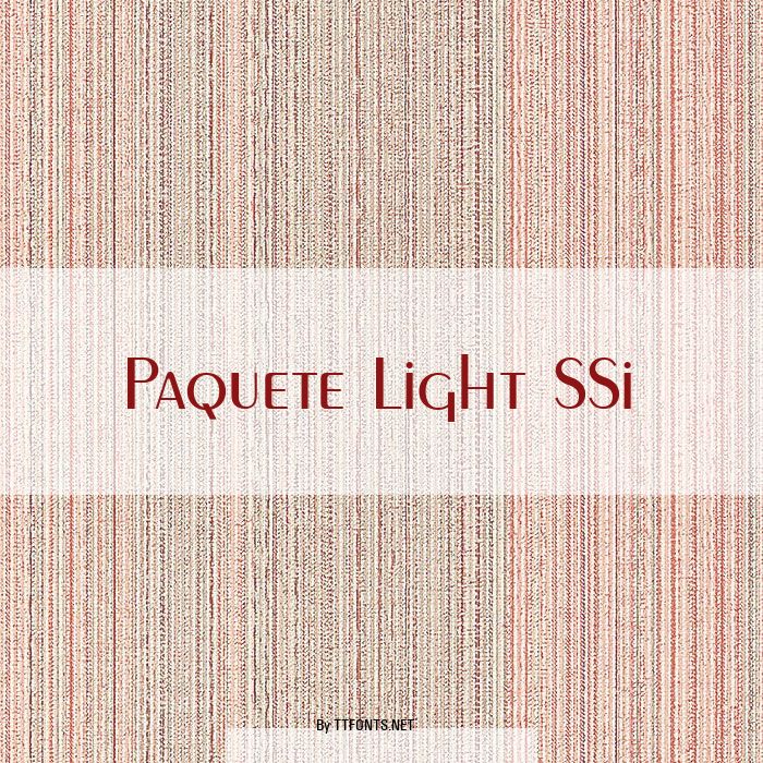 Paquete Light SSi example